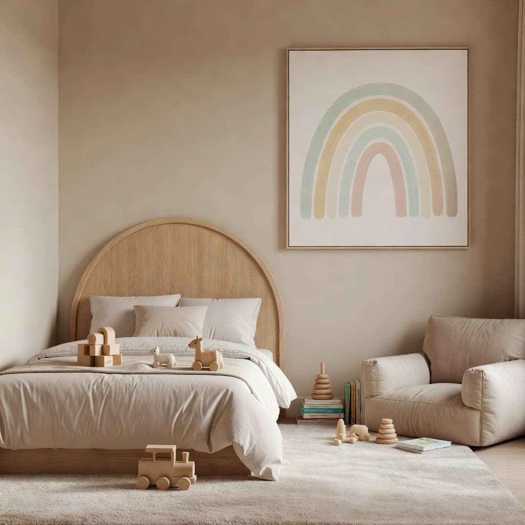 Kids Room redesigned with DecorAI