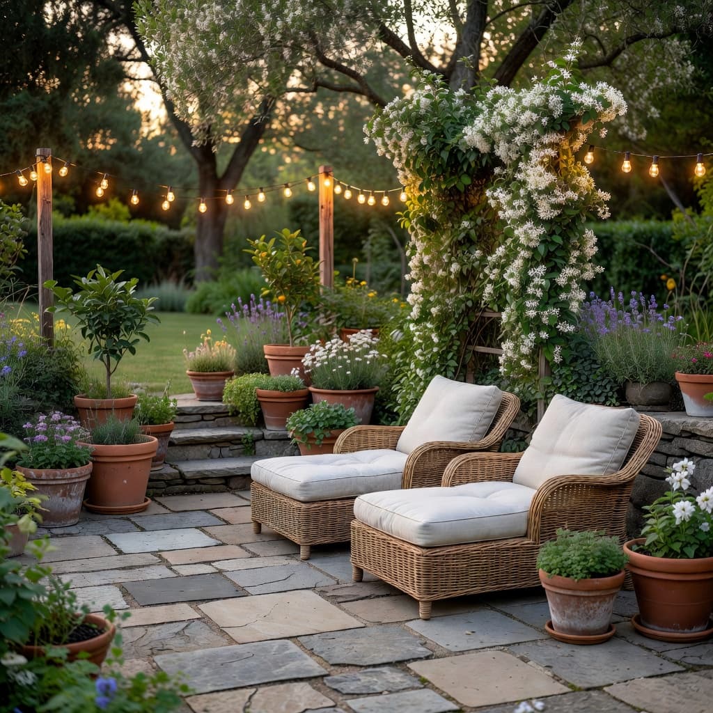 Backyard & Garden redesigned with DecorAI