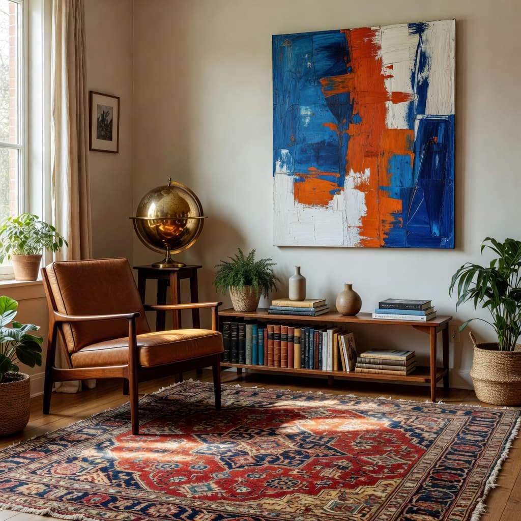 Eclectic interior design style
