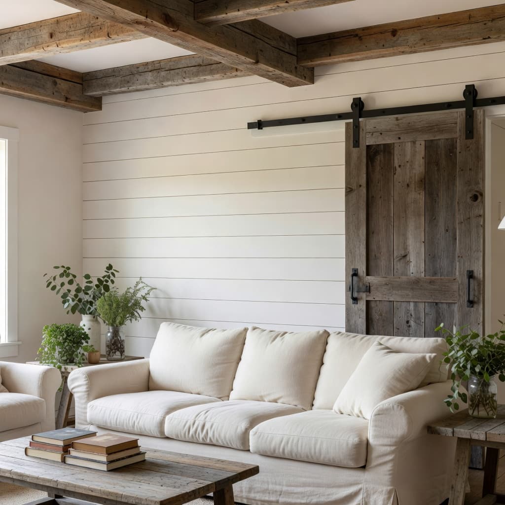 Farmhouse interior design style