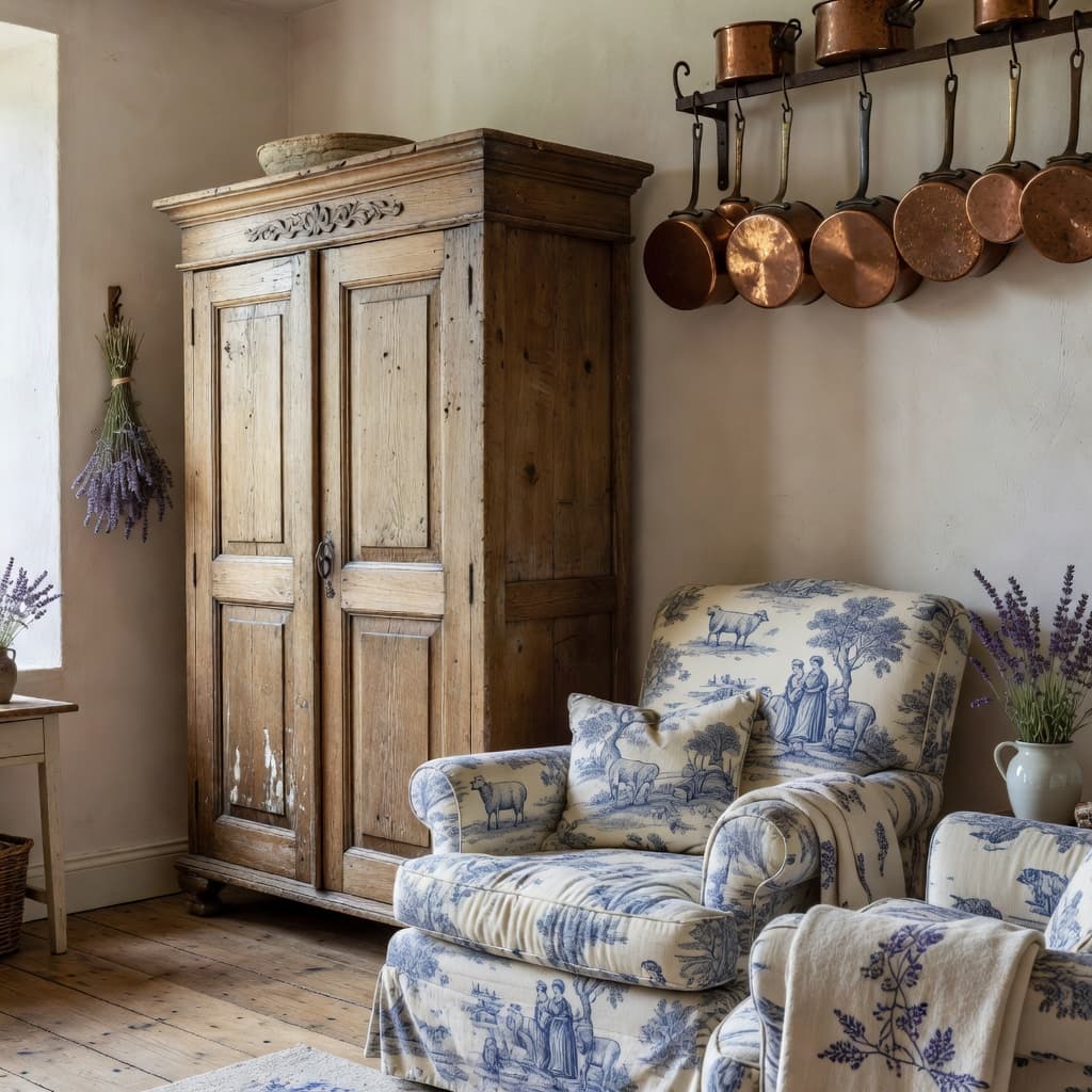 French Country interior design style