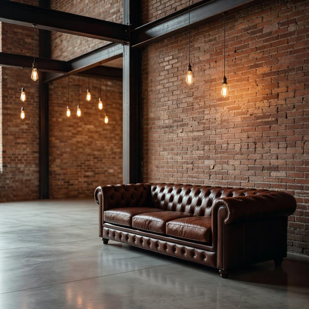Industrial interior design style