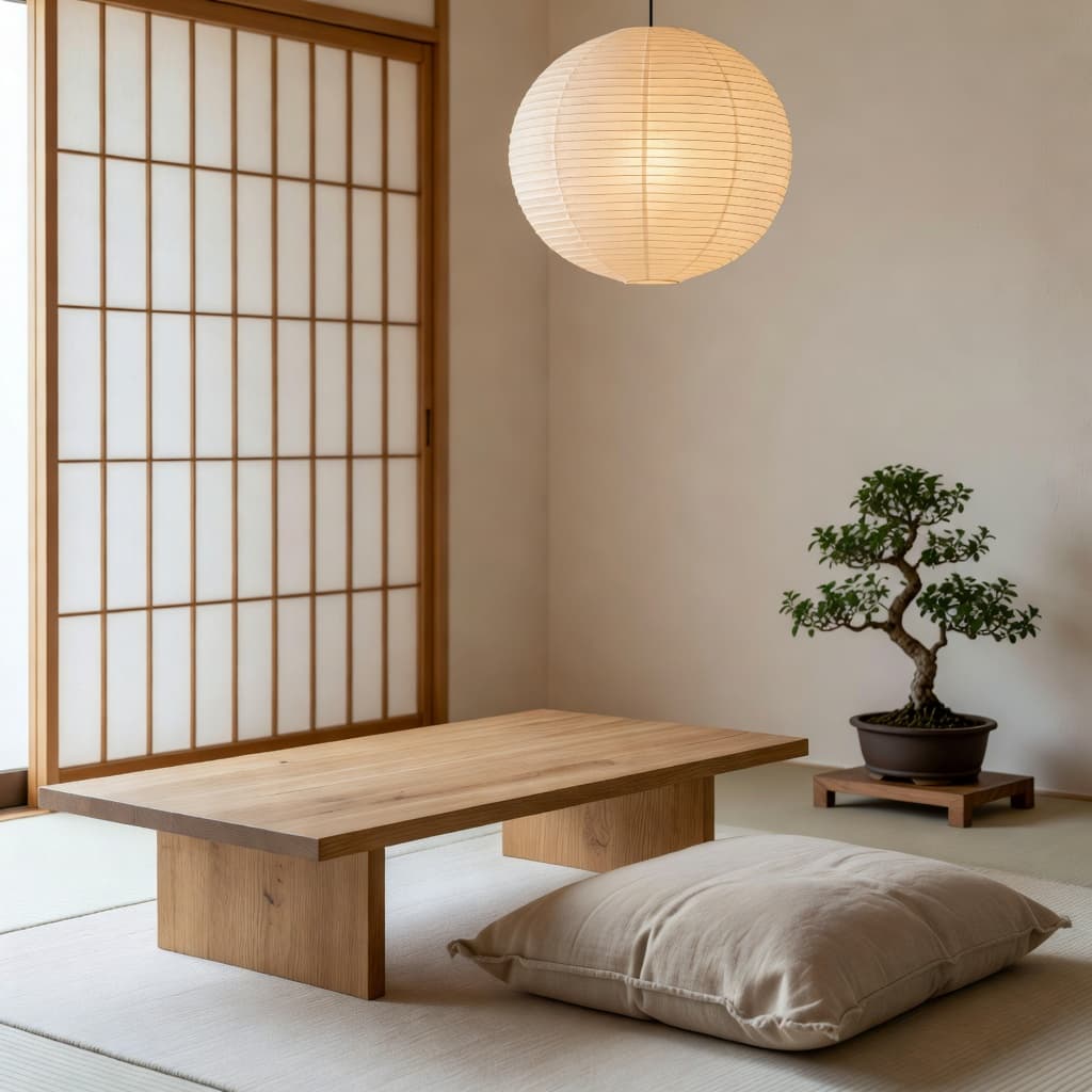 Japandi interior design style