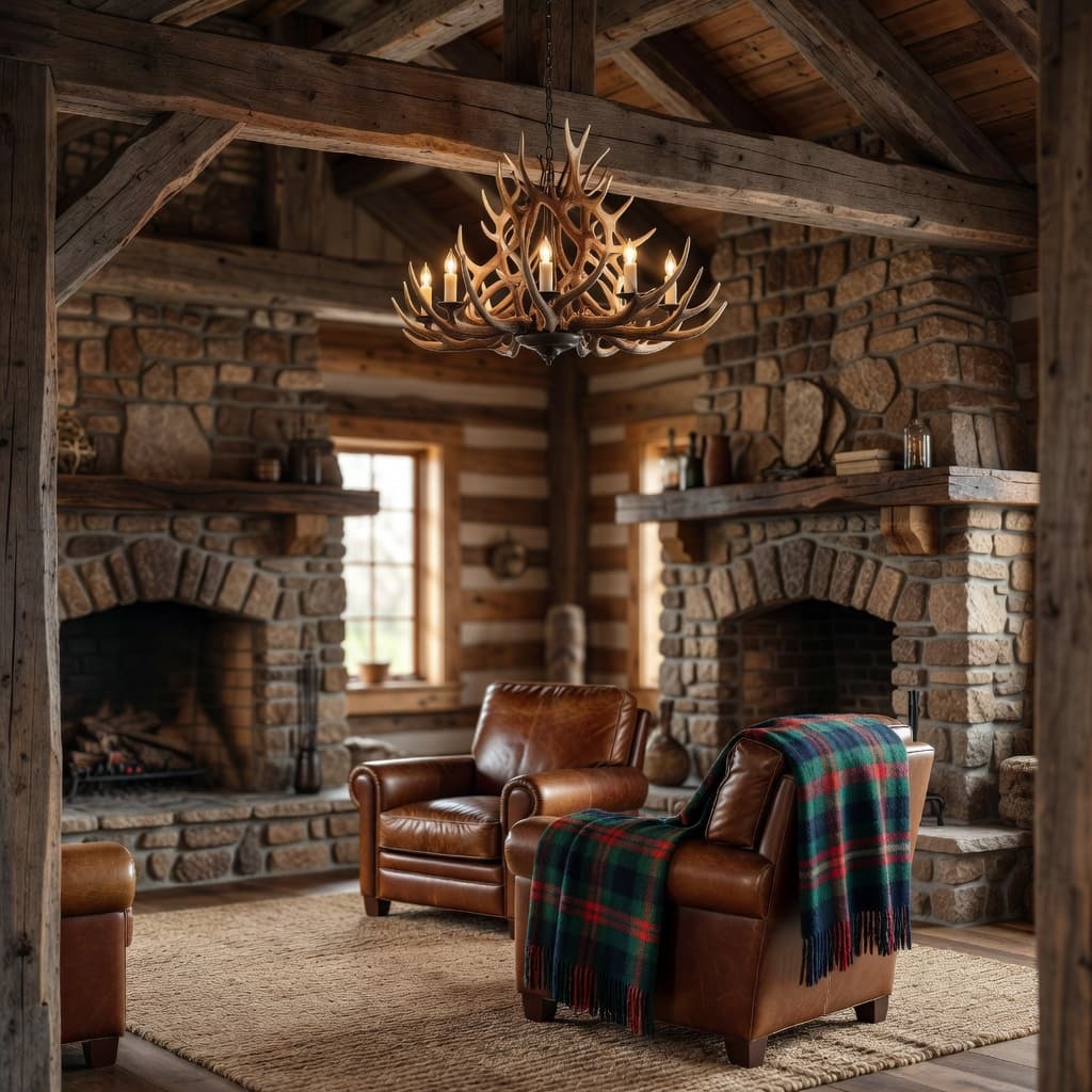 Rustic interior design style